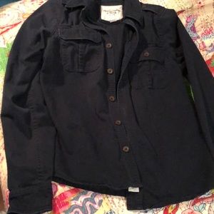 Abercrombie & Fitch long sleeve button up  shirt